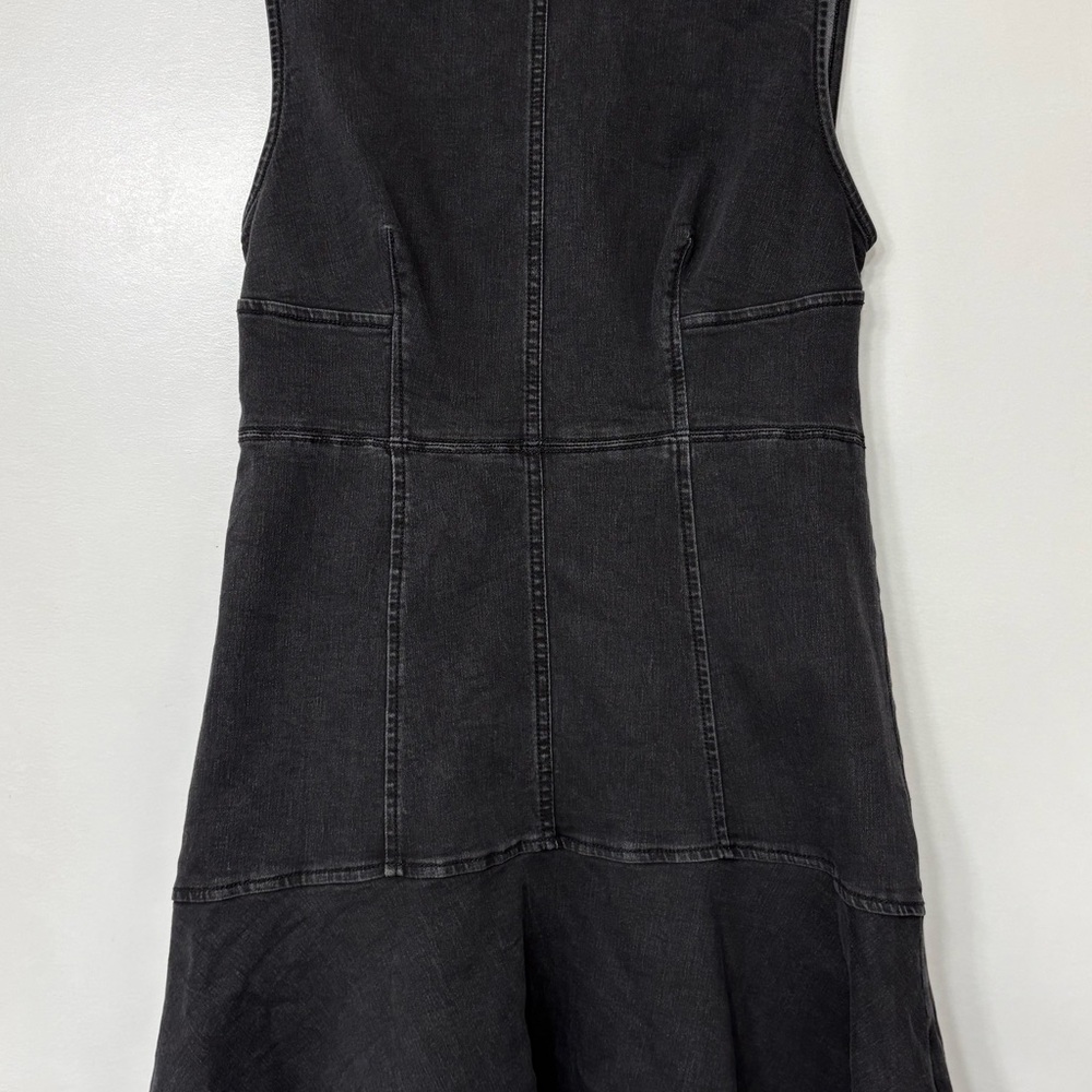 Free People Charcoal Denim Dress